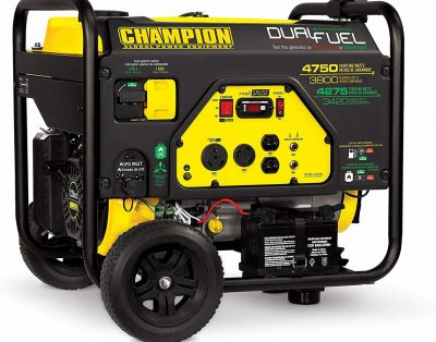 Dwupaliwowy przenośny generator Champion 3800 W
