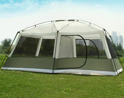Duży namiot, 2 pokoje, 10-osobowy